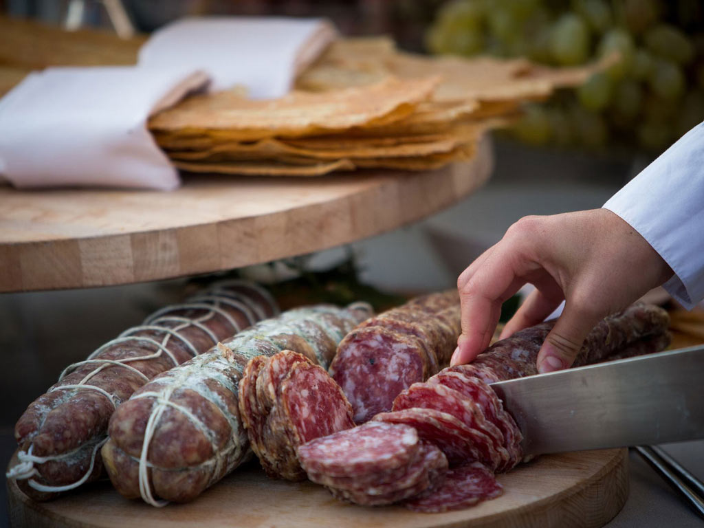 Gli eventi Tufré, i salami